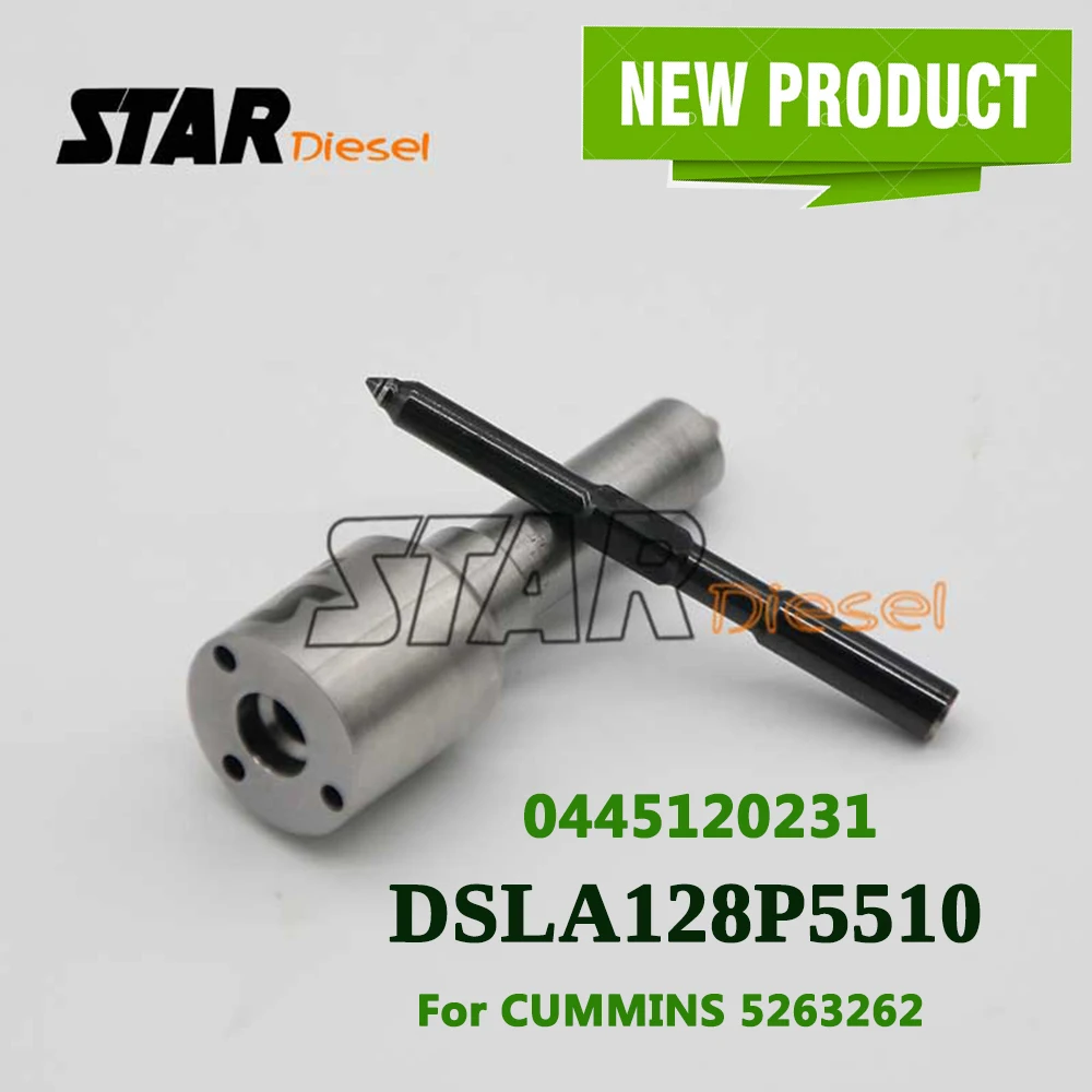 

Diesel Injector 0445120231 Common Rail Injection Nozzle DSLA128P5510 0433175510 Nozzles Parts for Komatsu PC200-8
