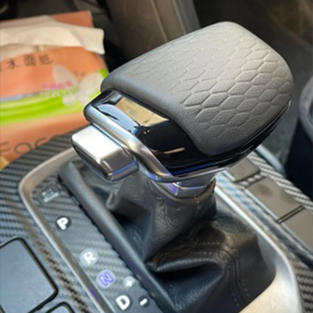 

Car Leather Automatic Gear Stick Shift Knob Transmission Gear Knob for Hyundai Mistra Tucson Ix35 Ix25 Auto Interior Accessories