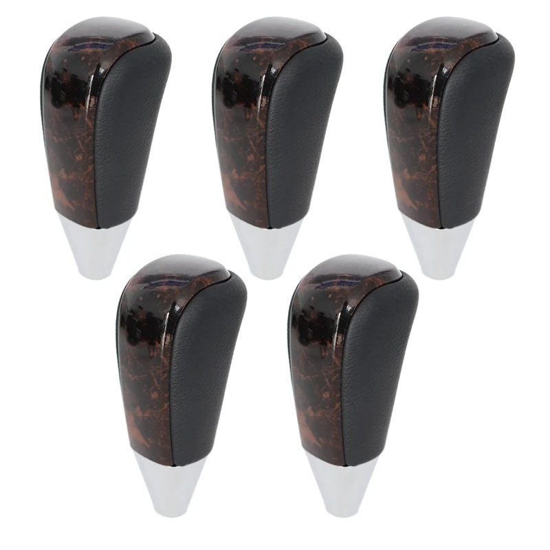

5X Car Gear Shift Knob For Toyota Land Cruiser 200 FJ20 2008-2017 Automatic Gear Knob