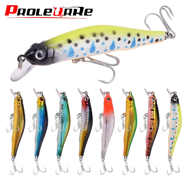 

1 Pcs Minnow Fishing Lure 9cm 9g Sinking Wobblers Magnetic Slider System Tackle Artificial Plastic Bait for Pike Bass Crankbaits