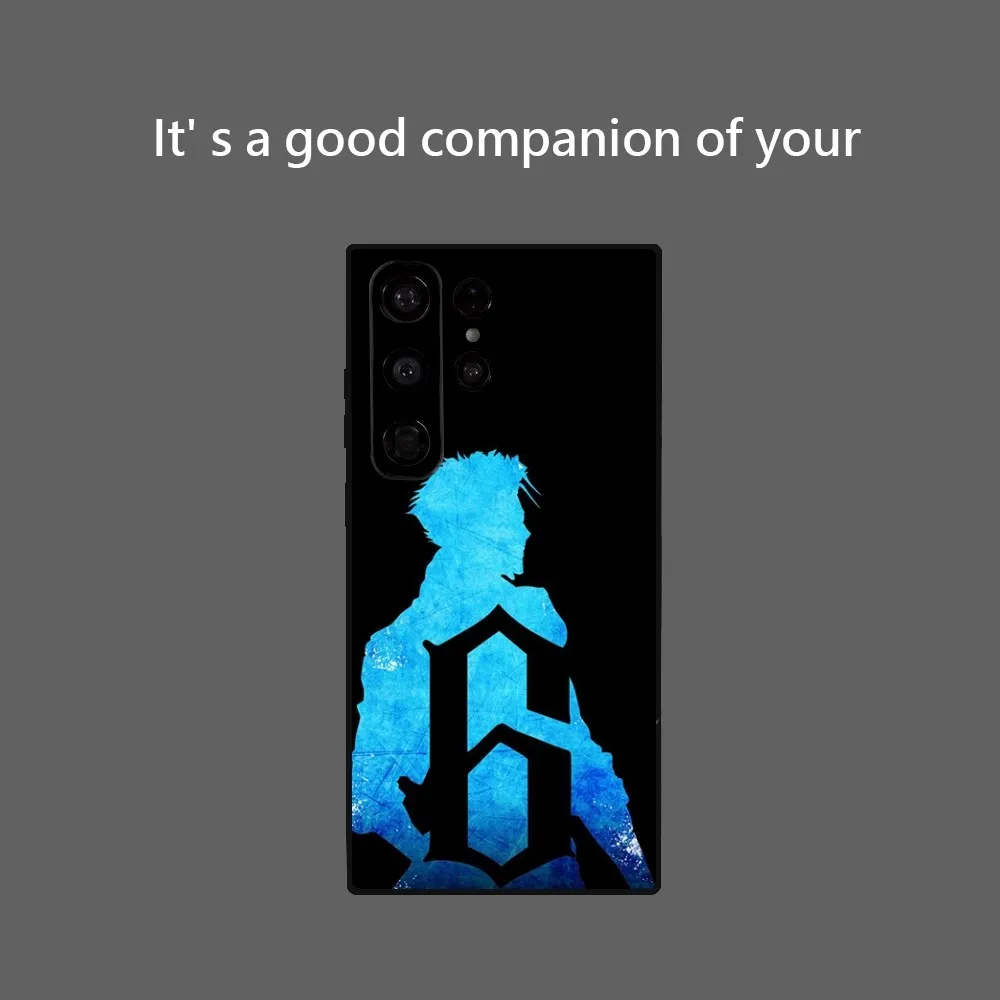 Чехол для телефона с рисунком аниме G-Grimmjow J-jaegerjaплос Samsung Galaxy S24 Ultra S22 S23 S21 S20