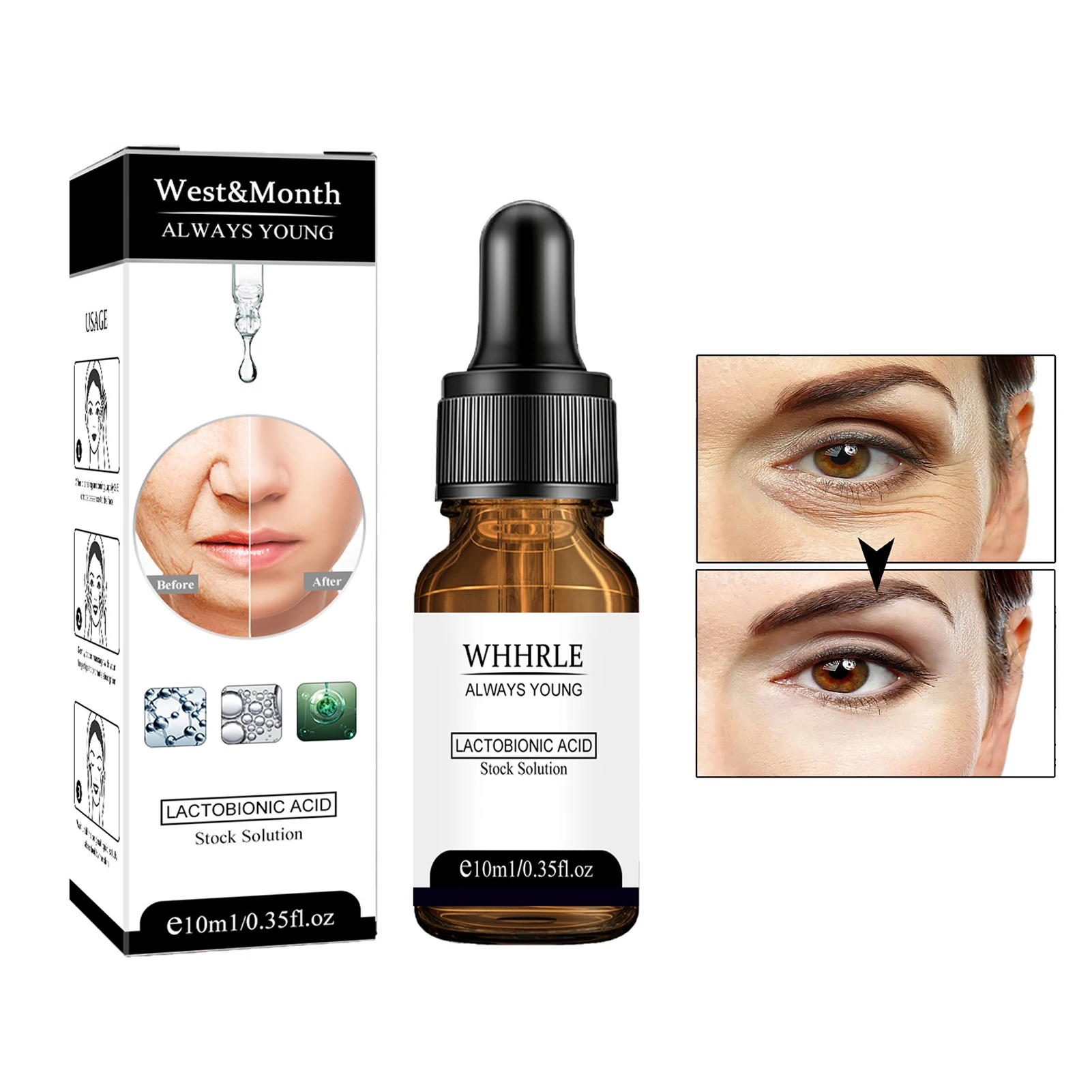 

Anti-Wrinkles Face Serum Hydrating Acid Serum Lifting And Firming Anti-Aging Facial Serum For Fine Lines & Wrinkles Suitable For