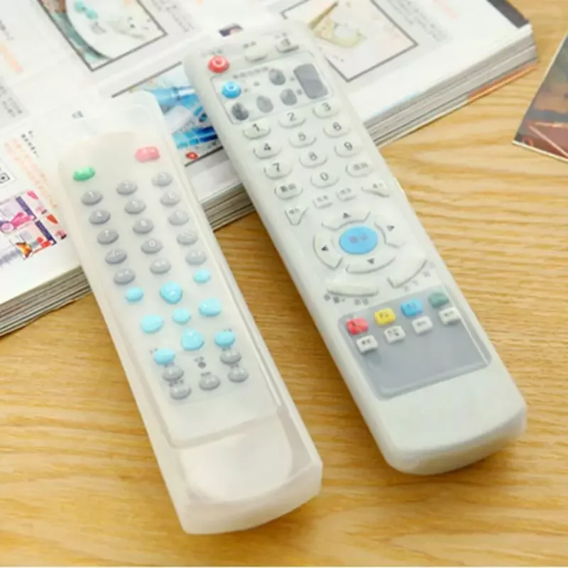

New Waterproof Remote Control Bags Air Conditioning TV Remote Control Protective Dust Cover Silicone Case