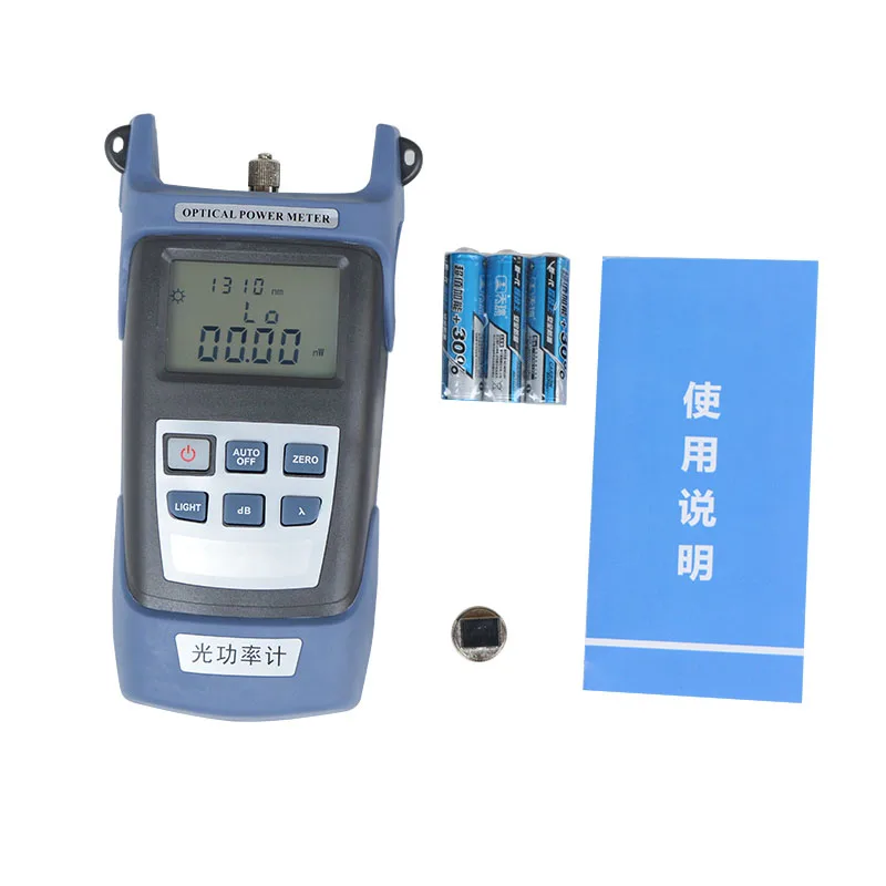 FTTH Fiber Cold Splicing Tool Set Kit with Fiber Fibra Optica Power Meter and 5mW Visual Fault Locator FC-6S FTTH Tool