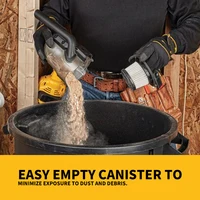 Аккумуляторный пылесос DEWALT DCV501LN, 20 В 
Подходит, в том числе, для строительного мусора.#2