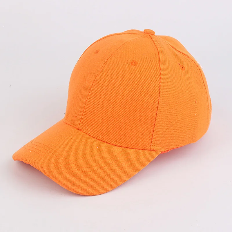 

Four Seasons Fashion Casual Solid Color Unisex Cap gray