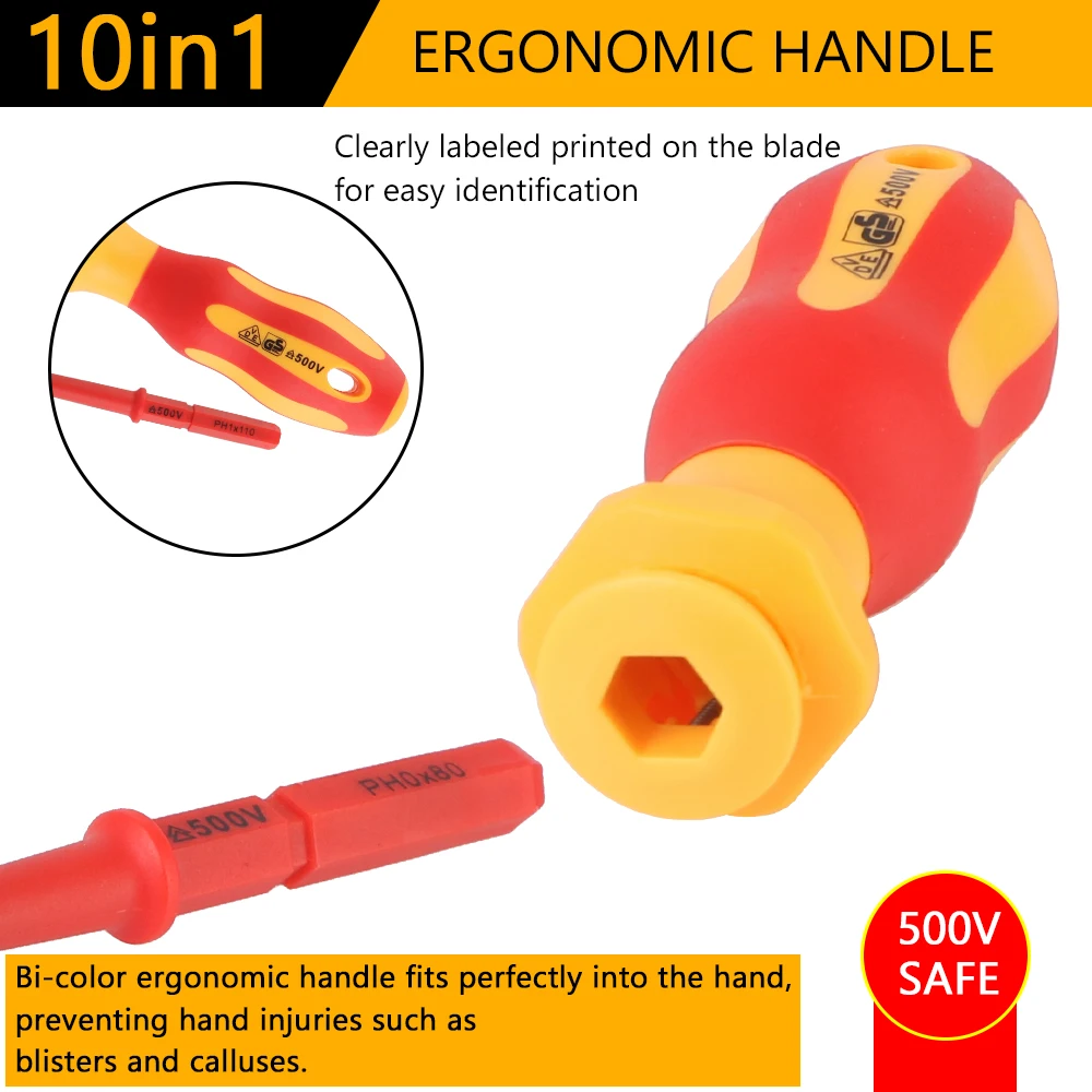 Набор отверток со сменными лезвиями для домашнего и профессионального