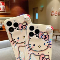 stereo hello kitty for apple iphone 13 pro max 12 11 phone case x xr xs max 7plus 8plus cases mobile phone covers