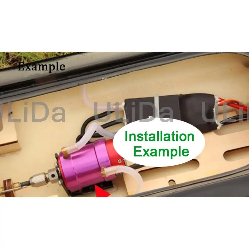 CNC Отличное качество Алюминиевая водяная куртка для мотора морского транспорта для RC лодки ID 20/28/36/40 мм Бесщеточные 3 цвета на.