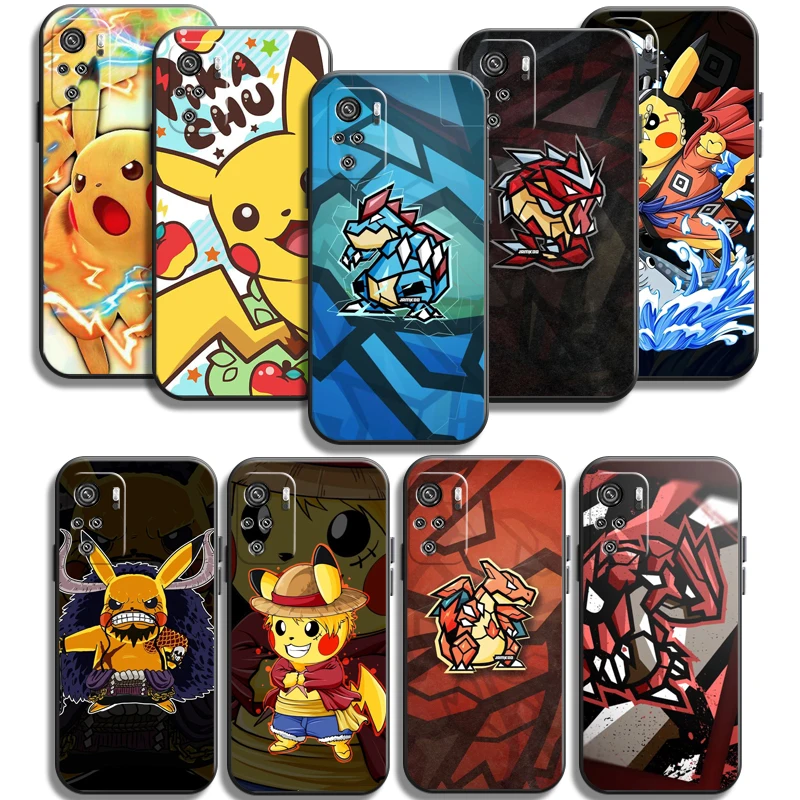 

Pokemon Bandai Phone Cases For Xiaomi Redmi 9 9AT 9T 9A 9C Redmi Note 9 9S 9 Pro 5G Carcasa Back Cover Funda Soft TPU