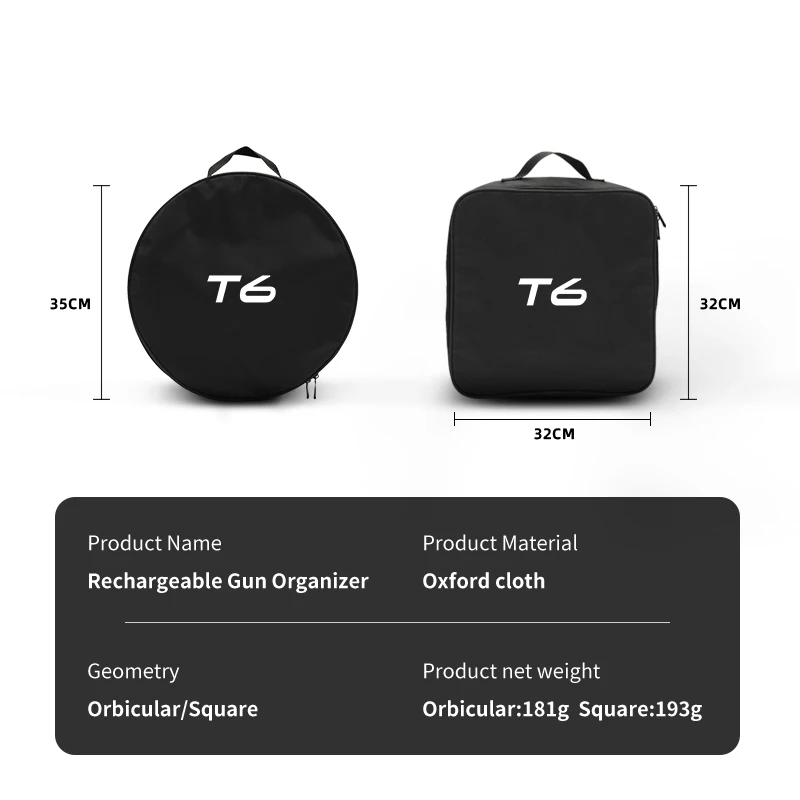 Автомобильная сумка-Органайзер для хранения кабелей Volvo T6 XC60 XC90 S60 V40 V50 V60 XC40 V70 V90 S90