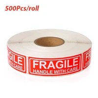 500pcs fragile stickers the goods please handle with care warning labels diy supplies