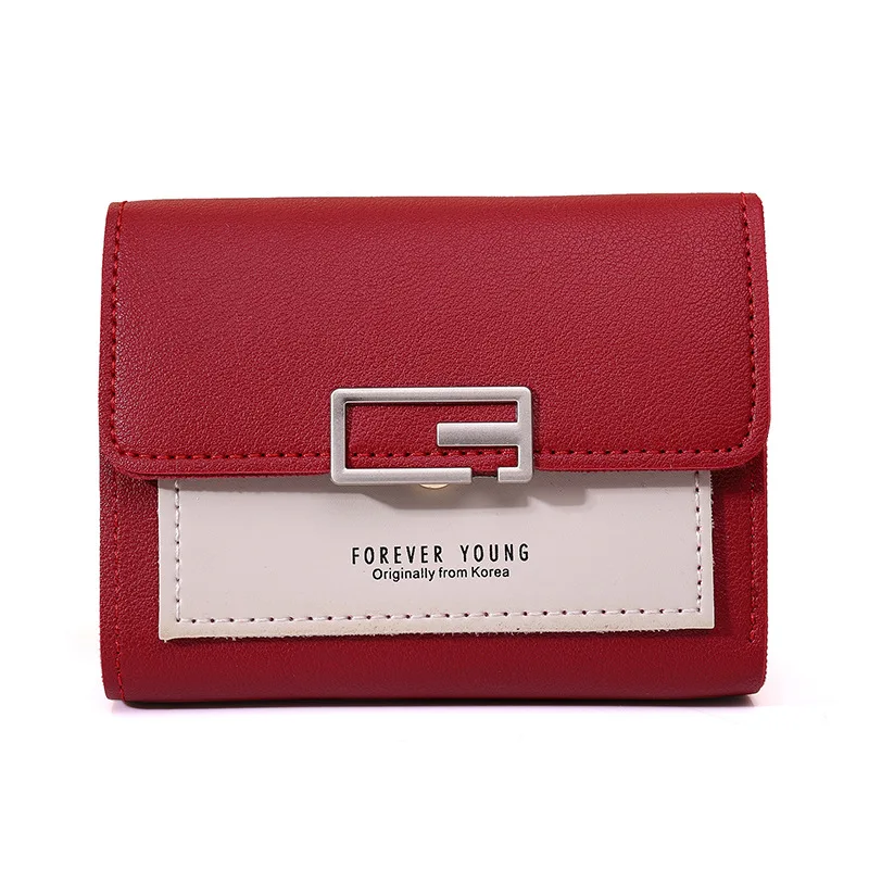 Women Wallet Fashion Card Holder Coin Purse Female Small PU Leather Quality  New Clutch Money  Bag