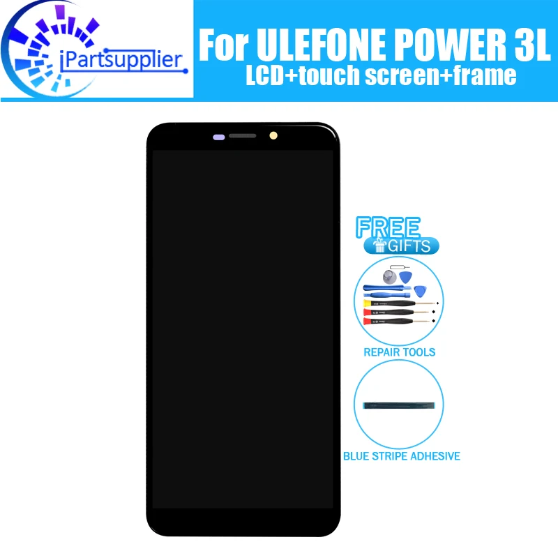 

ULEFONE POWER 3L LCD Display+Touch Screen Digitizer +Frame Assembly 100% Original New LCD+Touch Digitizer for ULEFONE POWER 3L