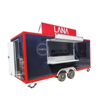 dot ce approved customized size street mobile kitchen pizza food trailer taco restaurant fast food kiosk bbq food truck