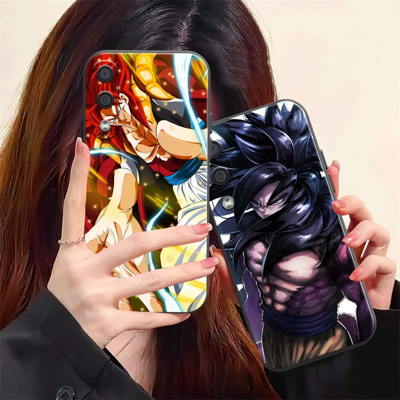 

Japanese Anime Dragon Ball Phone Case For Samsung Galaxy A32 4G 5G A51 4G 5G A71 4G 5G A72 4G 5G Back Black Silicone Cover Soft