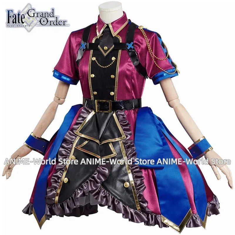 Фото Аниме игра Fate Grand Order FGO-Mysterious Ranmaru X Косплей Костюм Платье Одежда Хэллоуин Карнавальный костюм №4