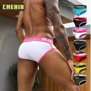 Мужские трусы джоки, из дышащего хлопка, с заниженной талией, сексуальное нижнее белье для мужчин, гей-трусы OR199