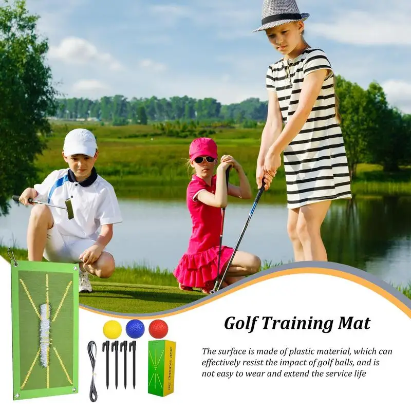 Коврик-тренажер для игры в гольф нескользящий коврик тренировки