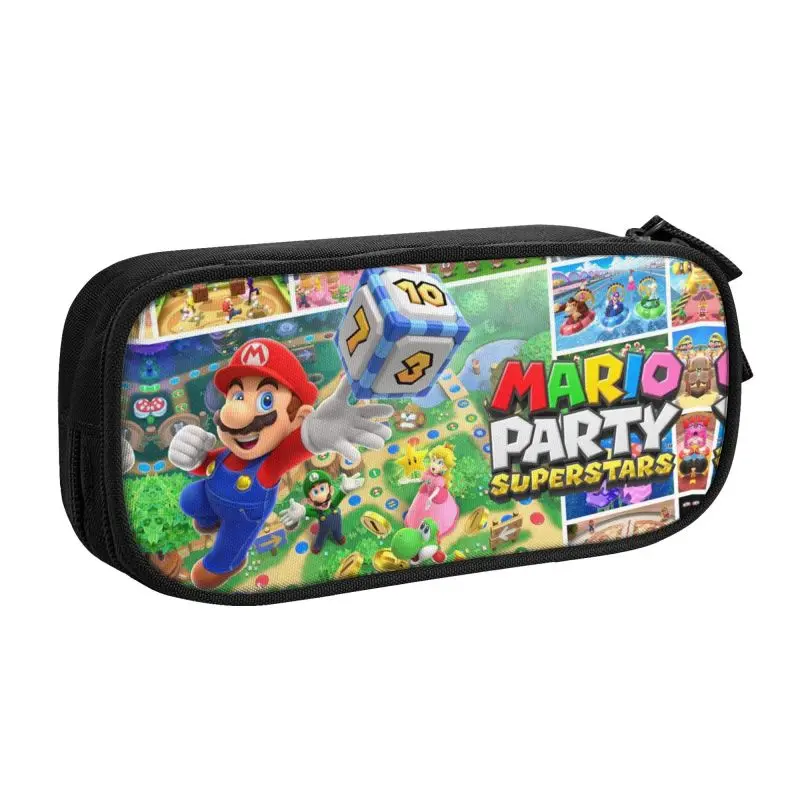 Пеналы для девочек и мальчиков с героями мультфильмов супер грибы игры Марио
