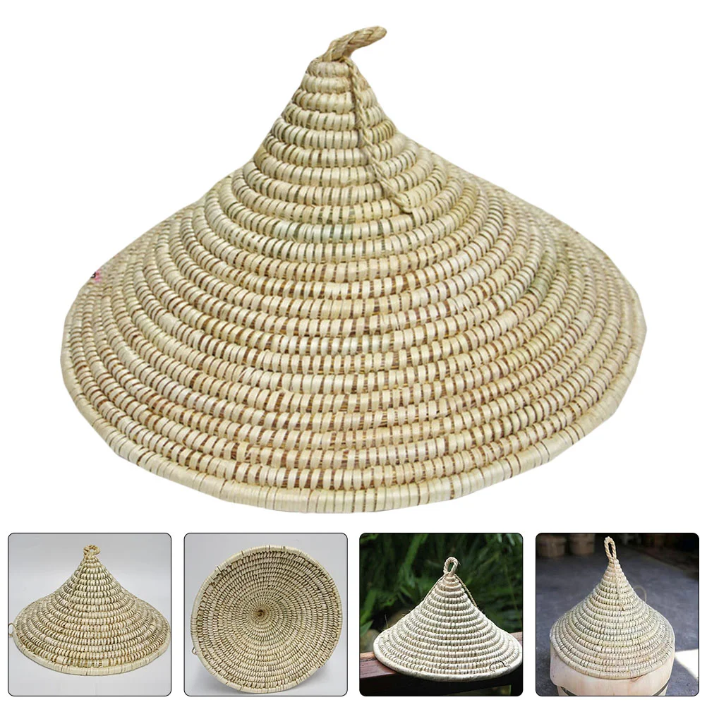 

Hat Straw Rice Asian Samurai Chinese Conical Decor Farmer Lamp Wall Hats Fish Cone Sun Cosplay Knight Cap Japanese Shades Rustic