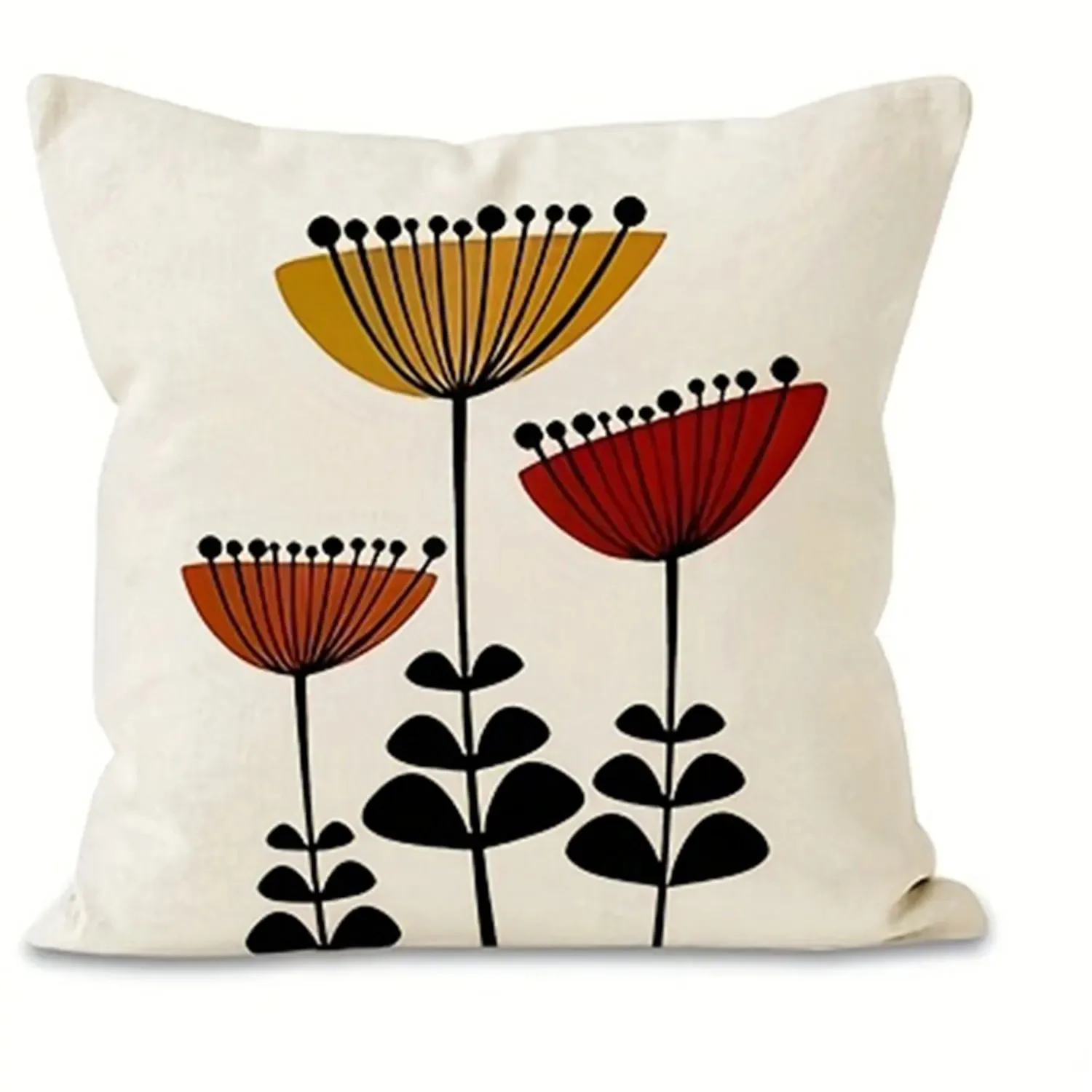 

Домашний декор, яркий абстрактный цветочный узор, чехол для подушки, подходит для дивана, спальни, автомобиля, наволочка