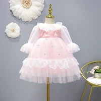 baby girls dress kids clothes princess costume maid cosplay spring autumn 1 7 years party dresses for girl childrens clothing