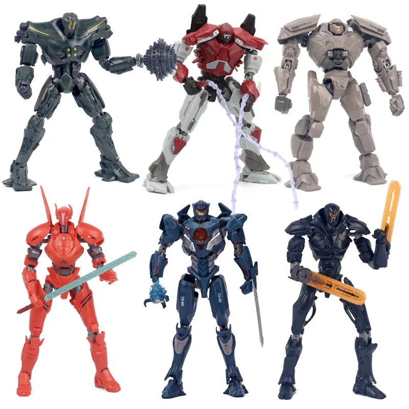 

Pacific Rim Action Figure Titan Vengeance Red Tramp Japanese Mecha Room Ornament Model Toys Cool Doll Birthday Present For Kids