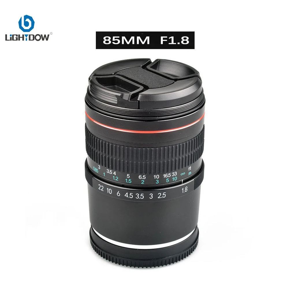 Lightdow 85 мм F1.8 средний телефото объектив для Canon R8 R10 R50 R5 ...