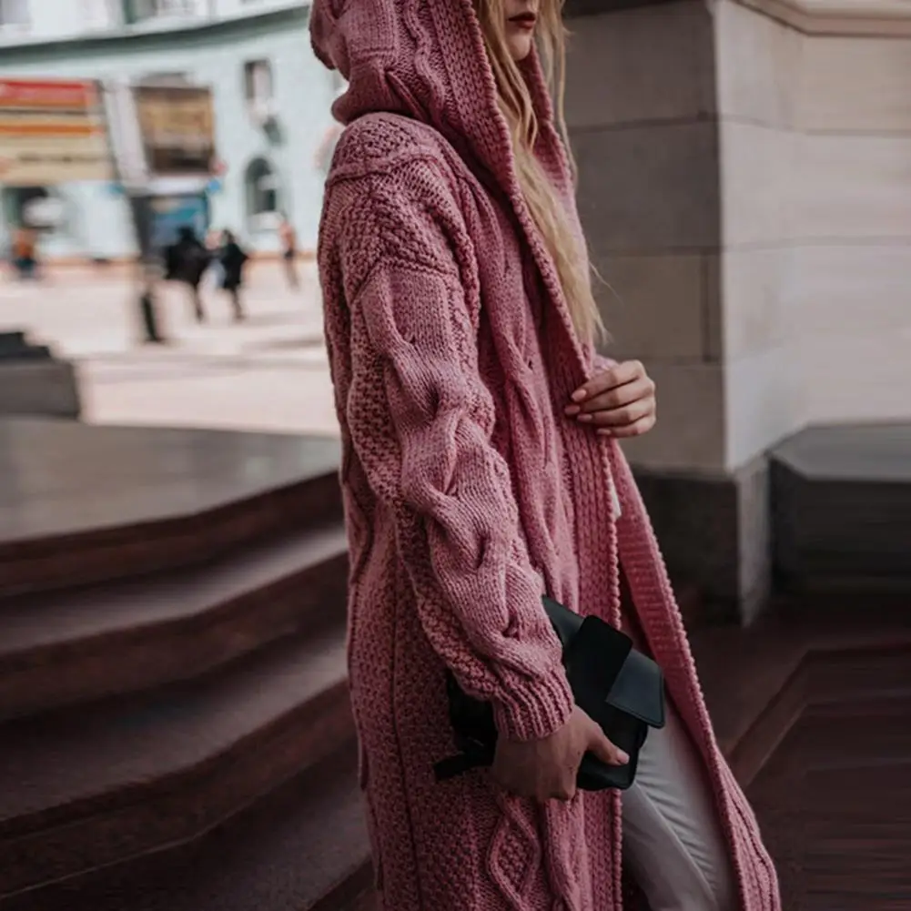 

Knit Cardigan Casual Plus Size Loose Fit Long Sleeve Women Cardigan for Daily Wear Lady Cardigan Knit Coat