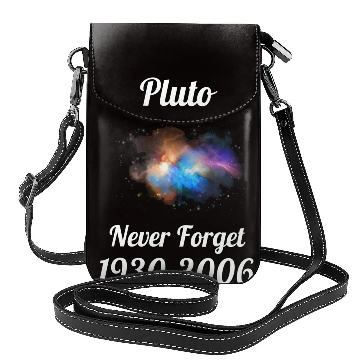 

Никогда не забывайте, Pluto Space, сумка через плечо с надписью, Модные Винтажные женские сумки, кожаные офисные студенческие сумочки