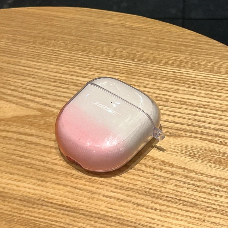 Прозрачный чехол из ТПУ для наушников Bose QuietComfort Ultra с ремешком, мягкий тонкий противоударный чехол для наушников Bose QC Ultra (art.: 3920cdc3fa0d0) - 3920cdc3fa0d0