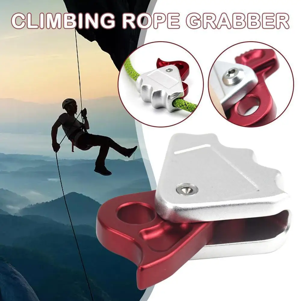 

Mountaineering And Rock Climbing Rescue High-altitude Belt Accessories Prevention Clamp Gripper Rope Hardware Safety Fall R H9d2