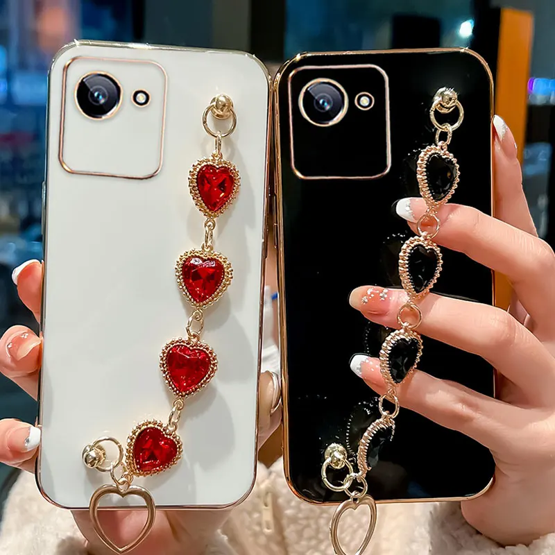 

Роскошный флэш-браслет для Realme C30 женский