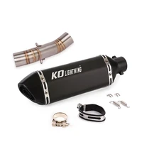 for cbr400 cb500r 16 22 db killer escape intermediate link section removable slip on exhaust system muffler baffle pipe 50 8mm