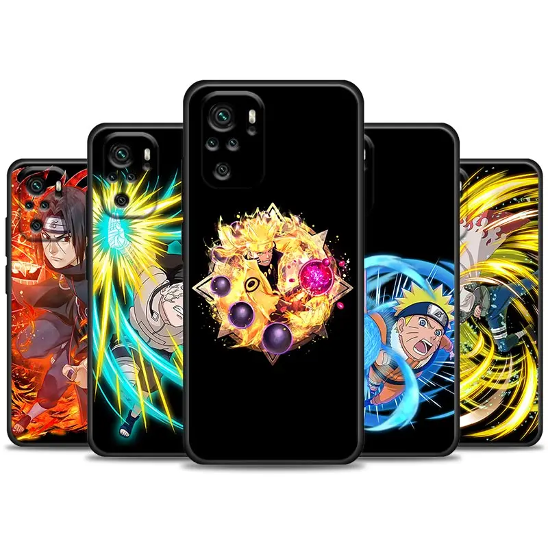 

Mobile Phone Shell for Redmi Note 7 8 8T 9 9S 9T 10 11 11S 11E Pro plus 4G 5G Silicone Case Cover 3D Anime Naruto Itachi Skunk