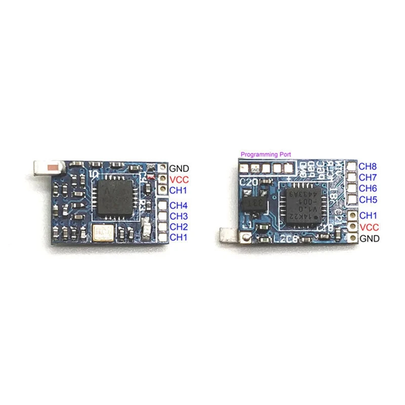 Для dasmicro 2 4G 8CH AFHDS нано-приемник поверхности Das87 1/87 Запчасти для передатчика Flysky