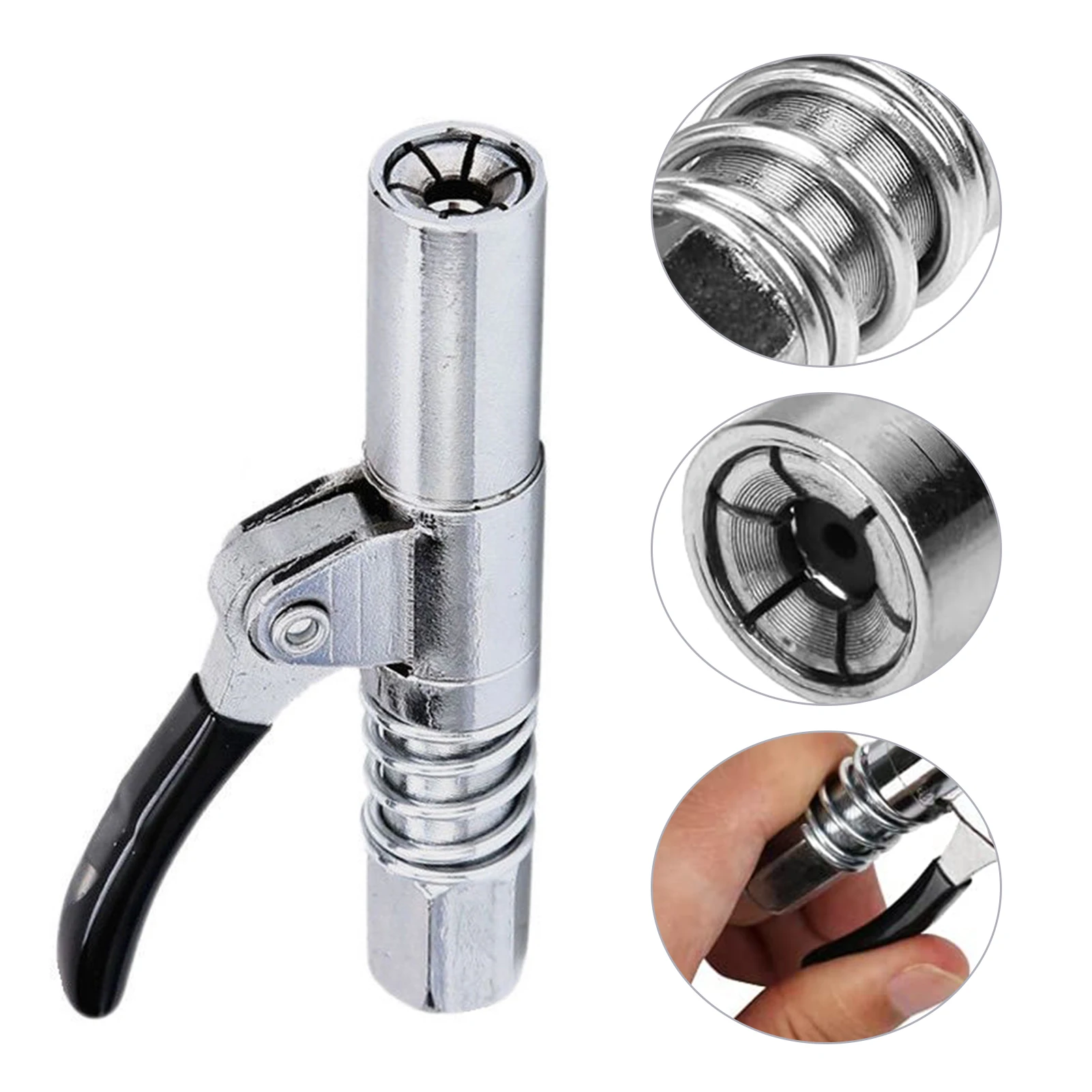 

Комплект шлангов высокого давления 10000PSI, муфта для смазочного пистолета, муфта, муфта, штуцер 1/8 дюйма NPT, адаптер, блокировка соединителя на ...