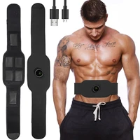 body abdominal muscle trainer stimulator ems fitness belt electronic toning slimming waistband firm abs sticker sports support