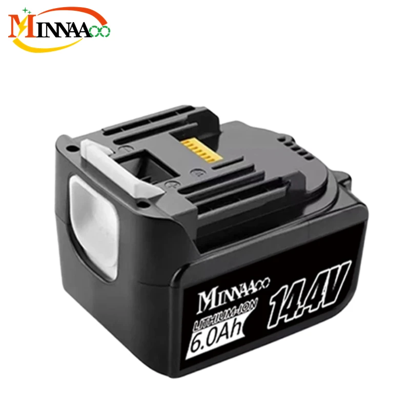 

14.4V 6000mAh drill battery for Makita BL1430 Rechargeable Li-Ion Replacement LXT200 BL1415 194558-0 194559-8 194066-1