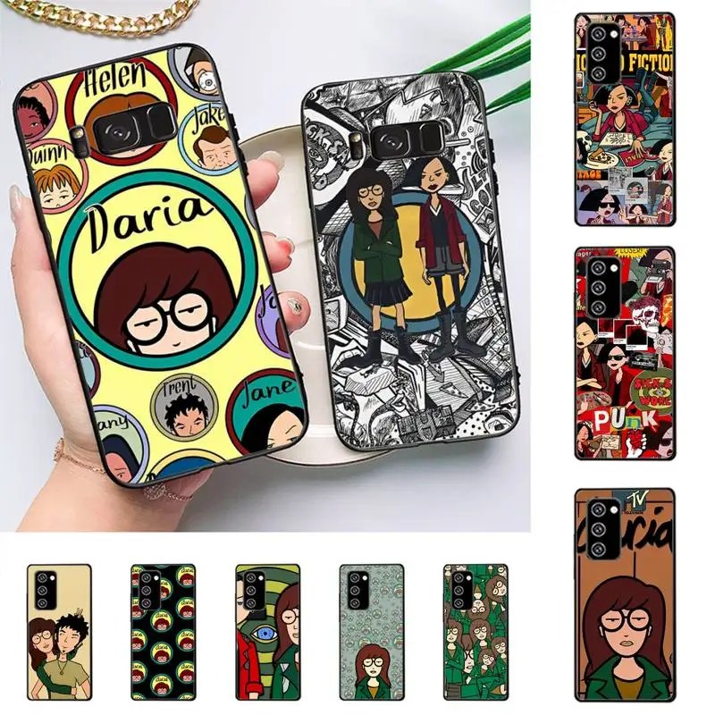 

Anime D-Daria Phone Case for Samsung Note 5 7 8 9 10 20 pro plus lite ultra A21 12 72