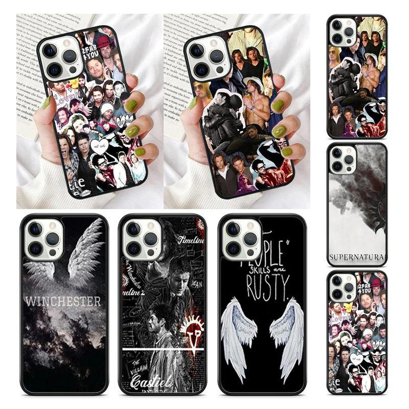 Сверхнатуральный чехол для телефона кастинский Дин сам, чехол для iPhone 13 14 11 12 Pro Max XR XS Max 7 8 Plus SE2020 Samsung S21 S22Ultra