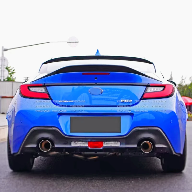 Новый дизайн 2022 для TOYOTA ZA86 GR86 Subaru BRZ спойлер заднее крыло багажника высокое