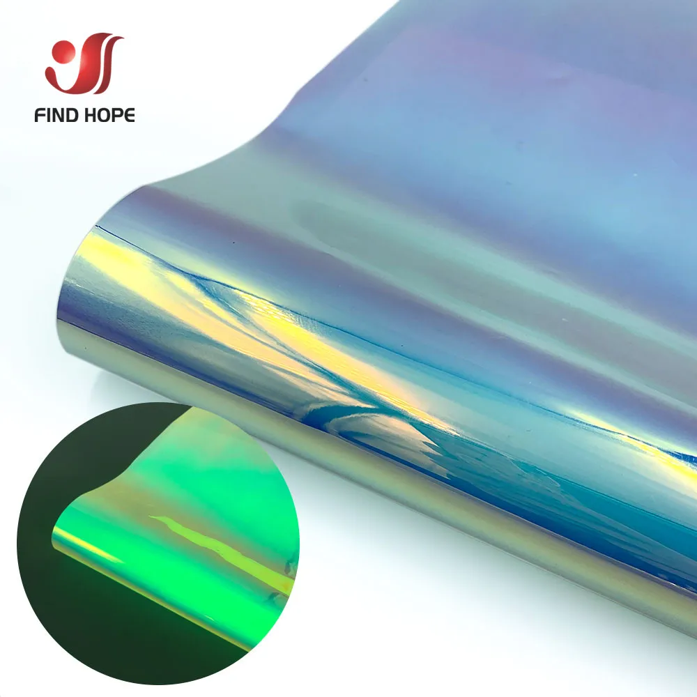 

Голографическая светоотражающая пленка Findohope для термопечати 50*100 см