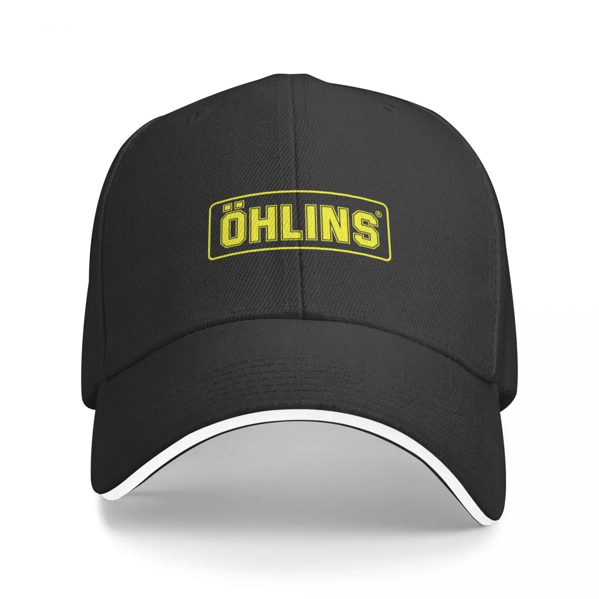 

Ohlinss Logo Baseball Cap Summer Men 2023 Casual Sandwich Baseball Cap Casual Personalized Hat