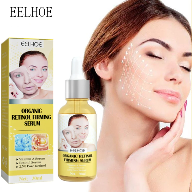 

Retinol Wrinkle Remover Serum Anti-Aging Fade Fine Lines Lifting Firming Moisturizing Face Essence Whitening Nourish Repair Care