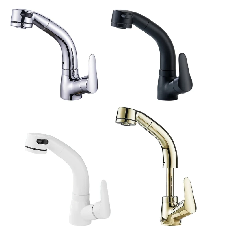 

Rotatable Mixer Tap Stretchable Sprayers Faucet Lift Up And Down Basin Faucet