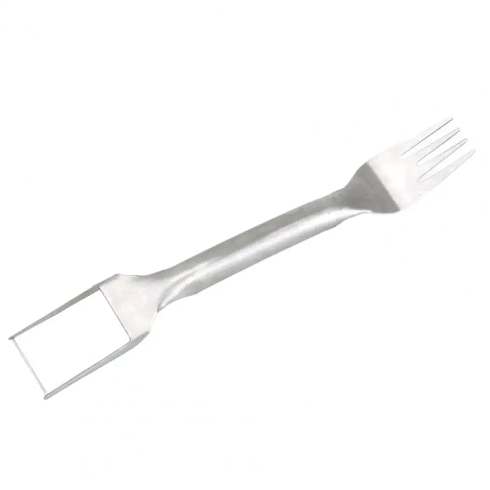 

2 In 1 Watermelon Fork Slicer Creative Dual Head Stainless Steel Summer Watermelon Fruit Cutting Fork Home Supplies