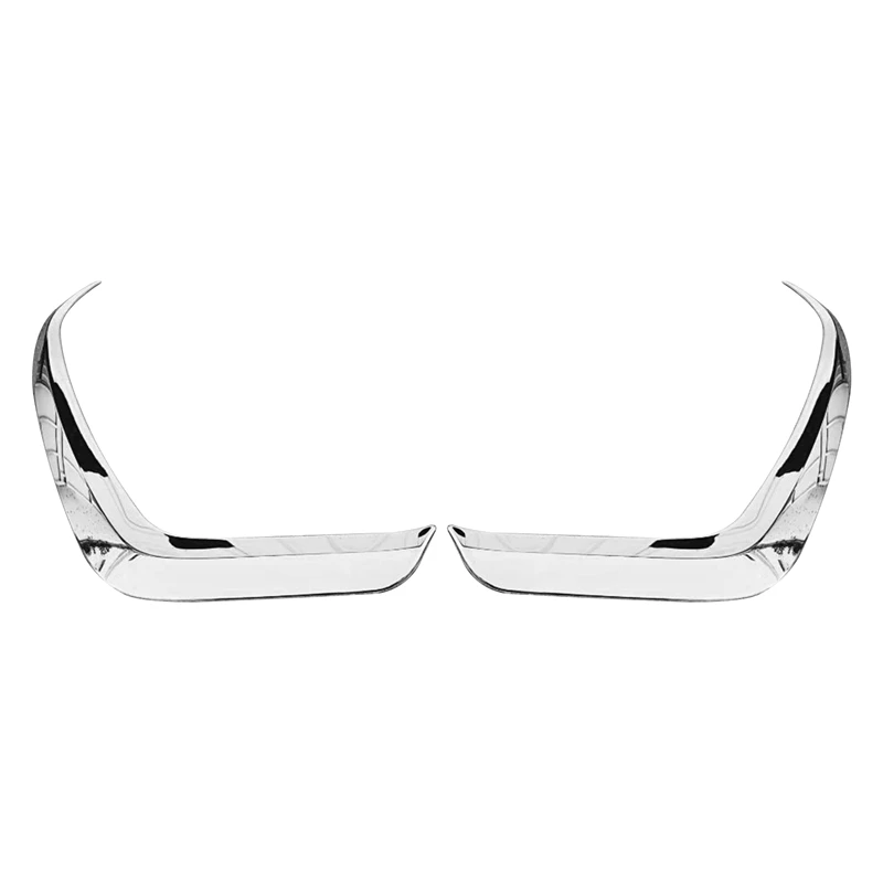 Автомобильная Хромированная передняя противотуманная фара из АБС-пластика