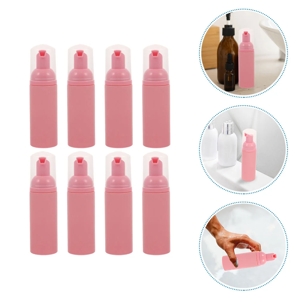 

8Pcs Portable Pump Refillable Travel Foaming Soap Dispenser Foaming Hand Soap Dispenser for Women Travel